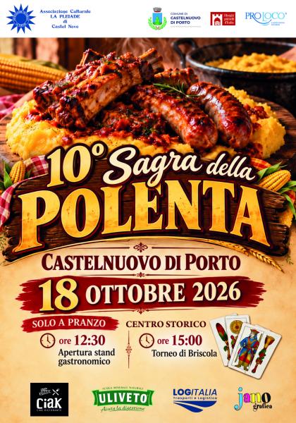 Sagra della Polenta 2026 a Castelnuovo di Porto