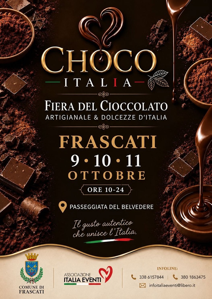 Locandina Choco Italia a Frascati 2026