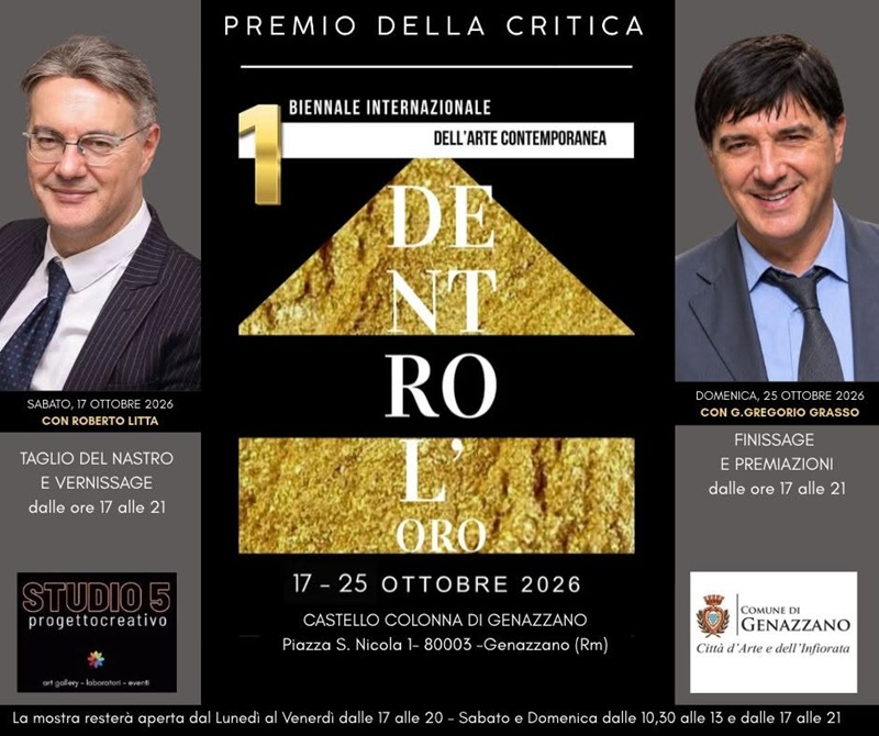 Locandina Dentro l'Oro Genazzano 2026