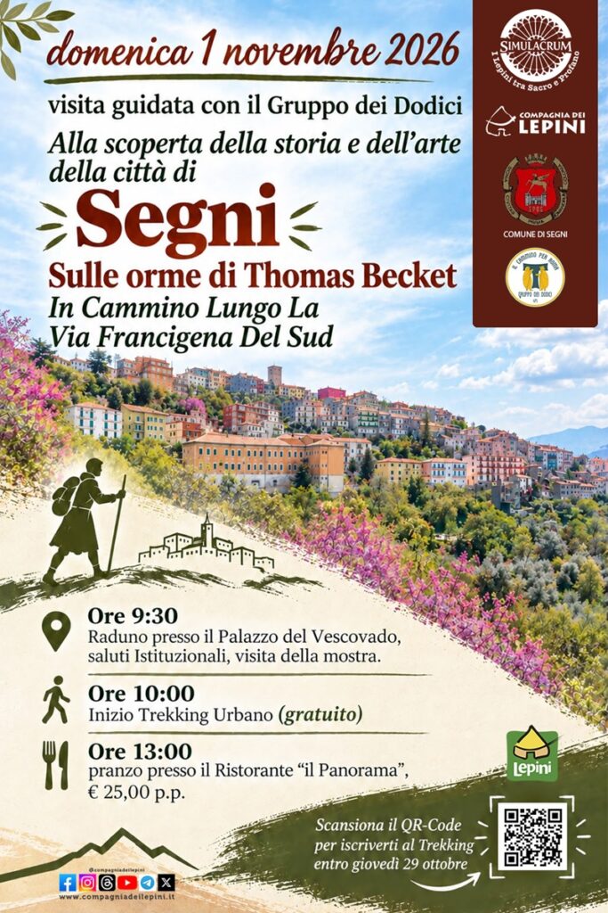TREKKING URBANO a Segni,1NOV26