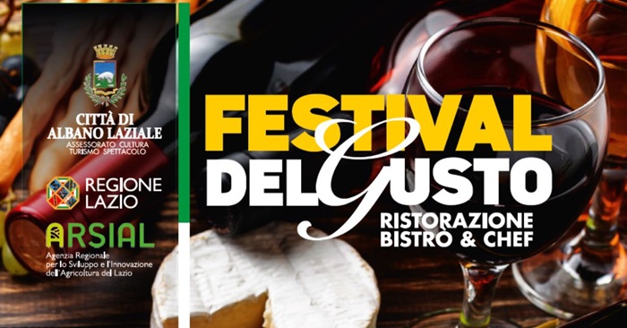 Locandina Festival del Gusto 2026 albano laziale